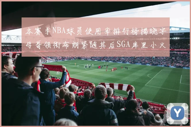 本赛季NBA球员使用率排行榜揭晓字母哥领衔布朗紧随其后SGA库里小火车紧追不舍